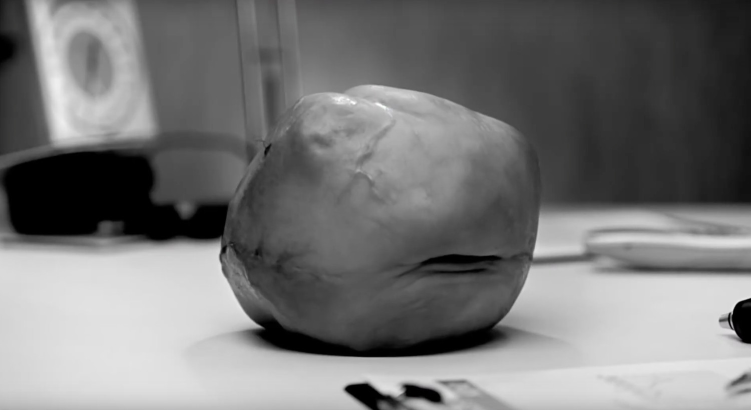 Still from Quality Time film showing puppet